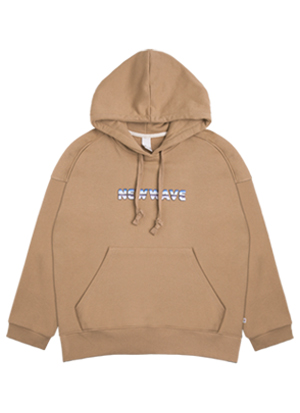 AWESOME COMMEMORATE HOOD SWEAT T-SHIRTS Beige